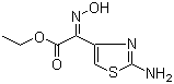 structure of CAS# 60845-81-0, 2-氨基-alpha-(羟基亚氨基)噻唑-4-乙酸乙酯