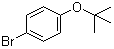 CAS # 60876-70-2, 4-tert-Butoxybromobenzene, p-Bromophenyl tert-butyl ether, p-Bromophenyl tert-butyl ether, p-tert-Butoxybromobenzene