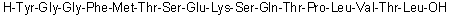 gamma-Endorphin (human) molecular structure (CAS 60893-02-9)