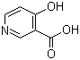 CAS 登录号：609-70-1, 4-羟基烟酸, 4-羟基-3-吡啶甲酸