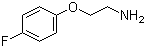 CAS # 6096-89-5, 2-(4-Fluorophenoxy)ethylamine