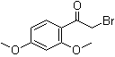 structure of CAS# 60965-26-6, 2-溴-2',4'-二甲氧基苯乙酮