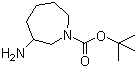 structure of CAS# 609789-17-5, 3-氨基氮杂环庚烷-1-甲酸叔丁酯