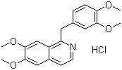 structure of CAS# 61-25-6, 盐酸罂粟碱