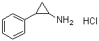 CAS # 61-81-4, 2-Phenylcyclopropanamine hydrochloride, 2-Phenylcyclopropylamine hydrochloride, NSC 156919
