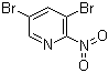 structure of CAS# 610261-34-2, 3,5-二溴-2-硝基吡啶