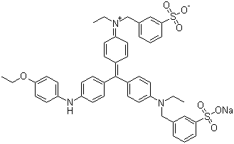 CAS 登录号：6104-59-2, 酸性蓝 83