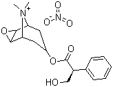 structure of CAS# 6106-46-3, 硝甲东莨菪碱