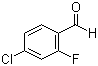 structure of CAS# 61072-56-8, 4-Chloro-2-fluorobenzaldehyde