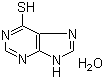 structure of CAS# 6112-76-1, 6-巯基嘌呤(一水合物)