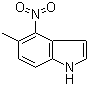 structure of CAS# 61149-54-0, 5-甲基-4-硝基吲哚