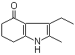 CAS # 6116-76-3, 2-Methyl-3-ethyl-4-oxo-4,5,6,7-tetrahydroindole, NSC 136938