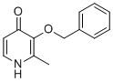 structure of CAS# 61160-18-7, 3-(苄氧基)-2-甲基吡啶-4(1H)-酮
