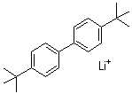 CAS # 61217-61-6, Freeman's reagent, LDBB, Lithium 4,4'-di(tert-butyl)biphenyl, Lithium 4,4'-di-t-butylbiphenylide, Lithium 4,4'-di-tert-butylbiphenyl anion radical, Lithium 4,4'-di-tert-butylbiphenylide, Lithium p,p'-di-tert-butylbiphenyl