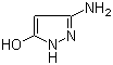 CAS 登录号：6126-22-3, 3-氨基-5-羟基吡唑