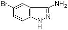 structure of CAS# 61272-71-7, 5-溴-1H-吲唑-3-胺
