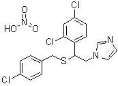 CAS 登录号：61318-91-0, 硫康唑硝酸盐