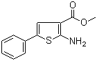 CAS 登录号：61325-02-8, 2-氨基-5-苯基噻吩-3-甲酸甲酯