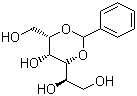 CAS 登录号：61340-09-8, 2,4-O-亚苄基-D-葡萄糖醇