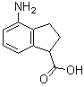 structure of CAS# 61346-59-6, 4-氨基-2,3-二氢-1H-茚-1-羧酸