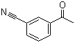 3-Acetylbenzonitrile molecular structure (CAS 6136-68-1)