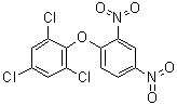 CAS # 61368-94-3, 1,3,5-Trichloro-2-(2,4-dinitrophenoxy)benzene