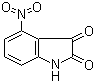 CAS 登录号：61394-93-2, 4-硝基靛红, 4-硝基-2,3-吲哚二酮