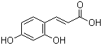 structure of CAS# 614-86-8, 2,4-二羟基肉桂酸