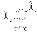 structure of CAS# 61414-18-4, Methyl 2-acetoxy-5-acetylbenzoate