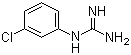 structure of CAS# 6145-41-1, 3-Chlorophenylguanidine