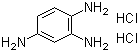 structure of CAS# 615-47-4, 1,2,4-三氨基苯盐酸
