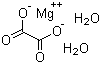 structure of CAS# 6150-88-5, 草酸镁二水合物