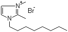 CAS # 61546-09-6, 1-Octyl-2,3-dimethylimidazolium  bromide, 1,2-Dimethyl-3-octylimidazolium bromide