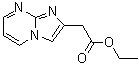 structure of CAS# 61571-27-5, 咪唑并[1,2-a]嘧啶-2-乙酸乙酯