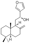 CAS # 61597-55-5, 15,16-Epoxy-12R-hydroxylabda-8(17),13(16),14-triene