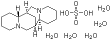structure of CAS# 6160-12-9, 五水合硫酸司巴丁