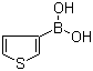 structure of CAS# 6165-69-1, 3-噻吩硼酸