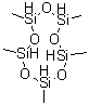 1,3,5,7,9-五甲基环五硅氧烷分子结构 (CAS 6166-86-5)
