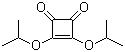 structure of CAS# 61699-62-5, 3,4-Diisopropoxy-3-cyclobutene-1,2-dione
