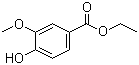 CAS 登录号：617-05-0, 香草酸乙酯, 4-羟基-3-甲氧基苯甲酸乙酯
