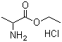 structure of CAS# 617-27-6, DL-丙氨酸乙酯盐酸盐