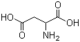 CAS # 617-45-8, DL-Aspartic acid, DL-2-Aminobutanedioic acid, DL-Aminosuccinic acid