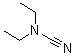 N,N-Diethylcyanamide molecular structure (CAS 617-83-4)