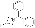 structure of CAS# 617718-45-3, 1-二苯甲基-3-氟氮杂环丁烷