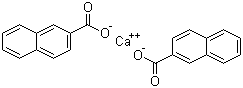 structure of CAS# 61789-36-4, Calcium naphthenate