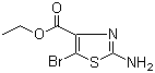 structure of CAS# 61830-21-5, Ethyl 2-amino-5-bromothiazole-4-carboxylate