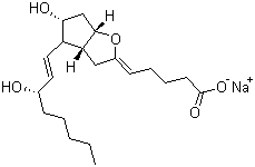 structure of CAS# 61849-14-7, Prostacyclin sodium salt