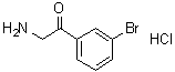 CAS 登录号：61858-39-7, 2-氨基-3'-溴苯乙酮盐酸盐