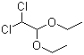 CAS # 619-33-0, 2,2-Dichloro-1,1-diethoxyethane, 1,1-Dichloro-2,2-diethoxyethane, Dichloroacetaldehyde diethyl acetal