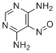 structure of CAS# 61908-15-4, 5-Nitrosopyrimidine-4,6-diamine